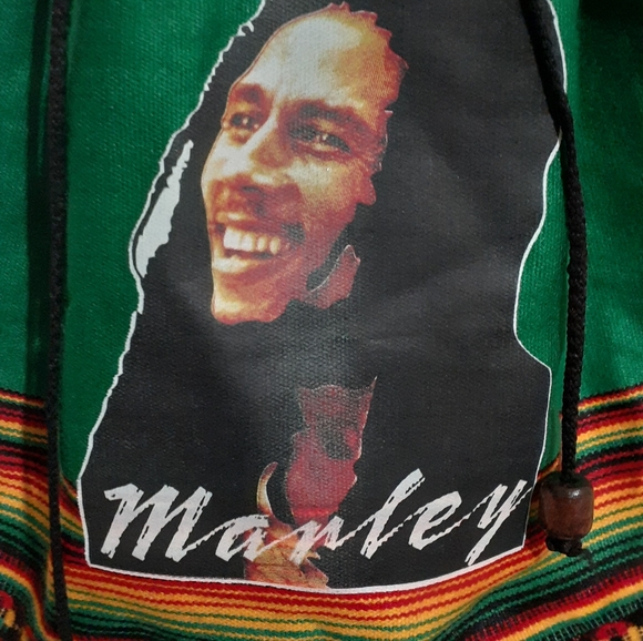 Bob Marley Knapsack-Backpack - Picture 4 of 5